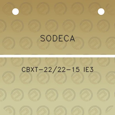 sodeca-cbxt-2222-15-ie3