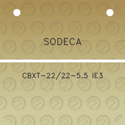 sodeca-cbxt-2222-55-ie3