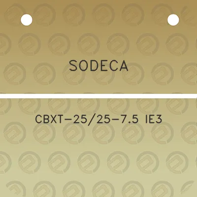 sodeca-cbxt-2525-75-ie3