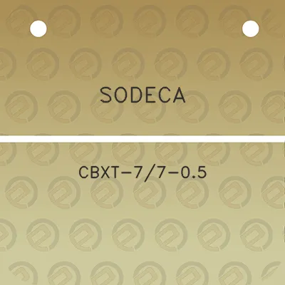 sodeca-cbxt-77-05