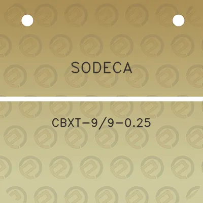 sodeca-cbxt-99-025