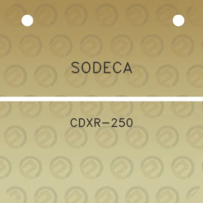 sodeca-cdxr-250