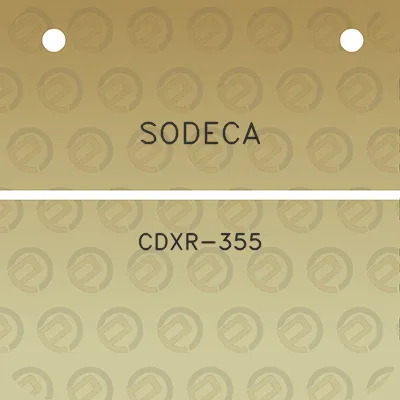 sodeca-cdxr-355