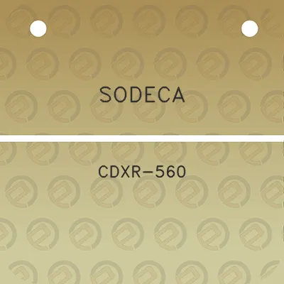 sodeca-cdxr-560