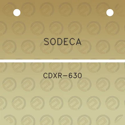 sodeca-cdxr-630