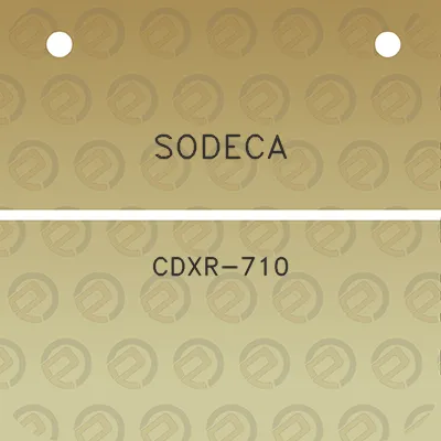 sodeca-cdxr-710