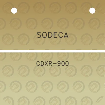 sodeca-cdxr-900