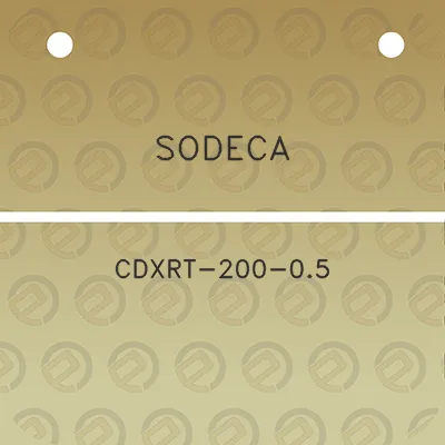 sodeca-cdxrt-200-05