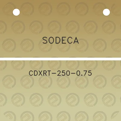 sodeca-cdxrt-250-075