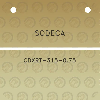 sodeca-cdxrt-315-075