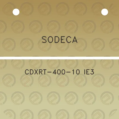 sodeca-cdxrt-400-10-ie3