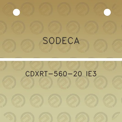 sodeca-cdxrt-560-20-ie3