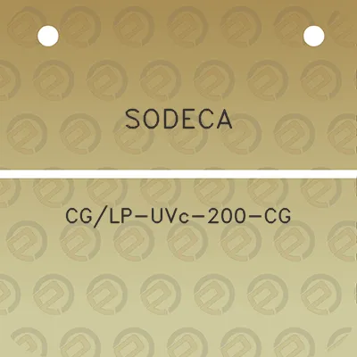 sodeca-cglp-uvc-200-cg