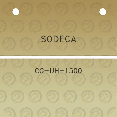 sodeca-cg-uh-1500