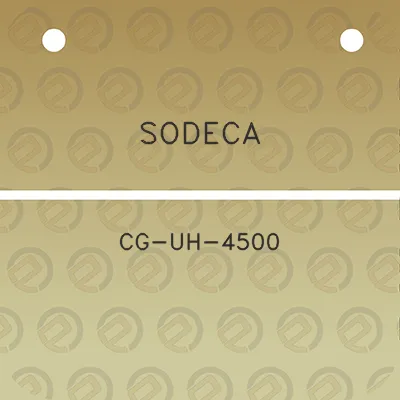 sodeca-cg-uh-4500