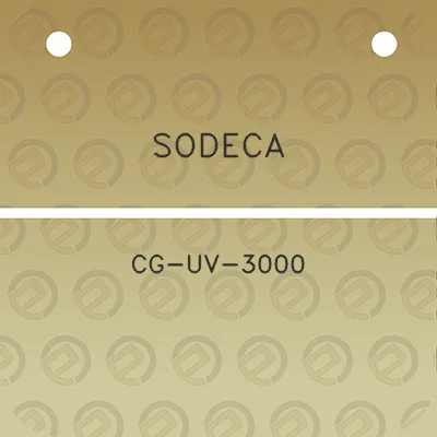 sodeca-cg-uv-3000