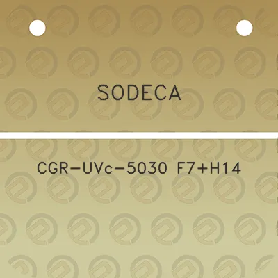 sodeca-cgr-uvc-5030-f7h14