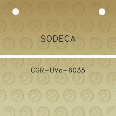 sodeca-cgr-uvc-6035