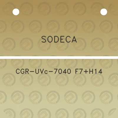 sodeca-cgr-uvc-7040-f7h14