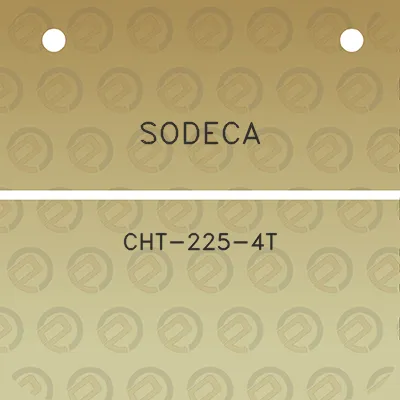 sodeca-cht-225-4t