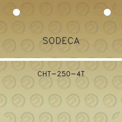 sodeca-cht-250-4t