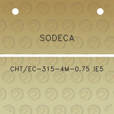 sodeca-chtec-315-4m-075-ie5