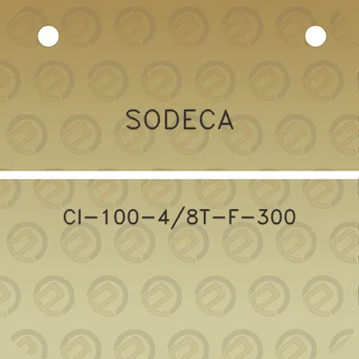 sodeca-ci-100-48t-f-300