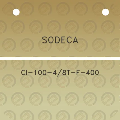 sodeca-ci-100-48t-f-400