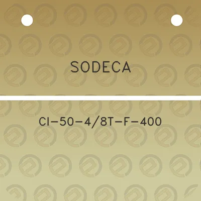 sodeca-ci-50-48t-f-400