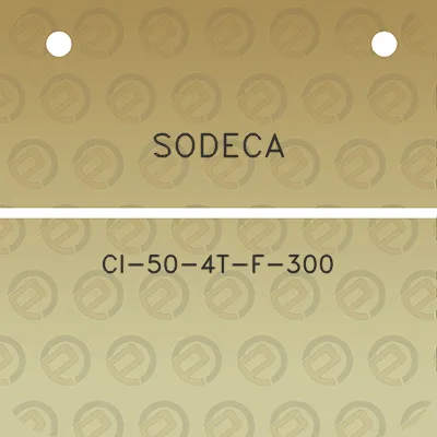 sodeca-ci-50-4t-f-300