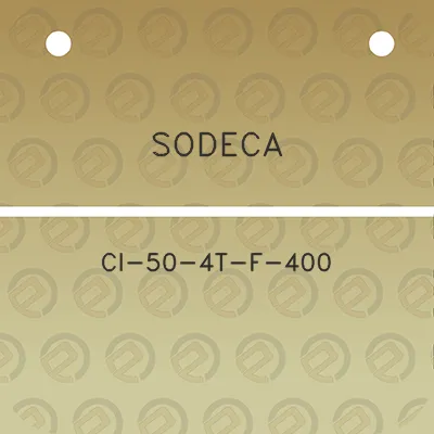 sodeca-ci-50-4t-f-400