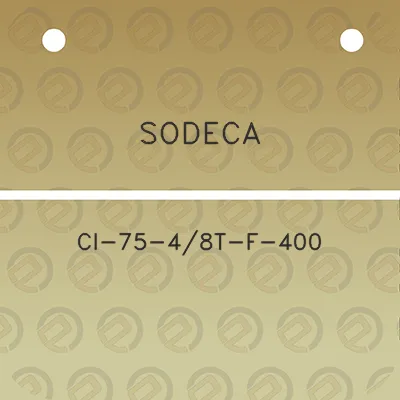 sodeca-ci-75-48t-f-400