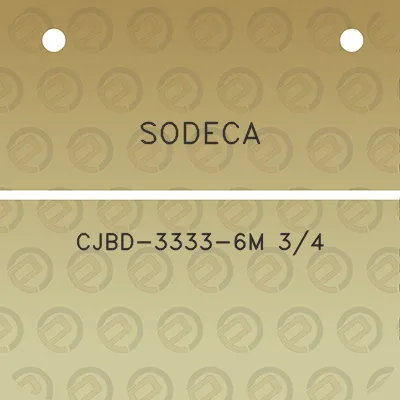 sodeca-cjbd-3333-6m-34