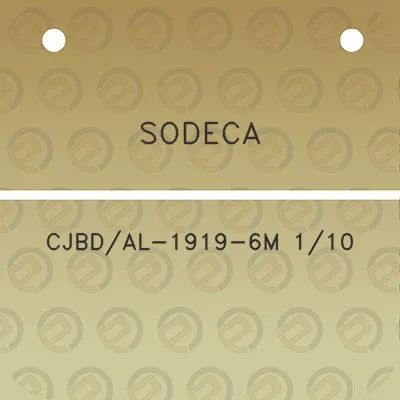 sodeca-cjbdal-1919-6m-110