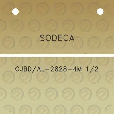 sodeca-cjbdal-2828-4m-12