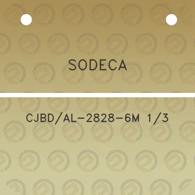 sodeca-cjbdal-2828-6m-13