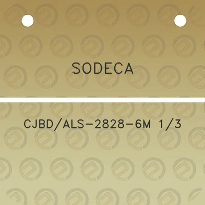 sodeca-cjbdals-2828-6m-13