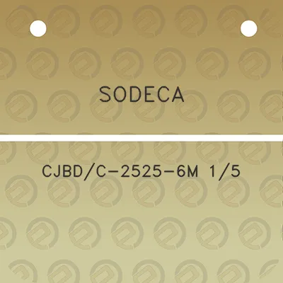 sodeca-cjbdc-2525-6m-15