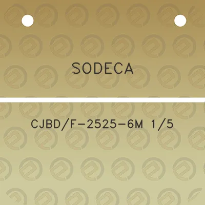 sodeca-cjbdf-2525-6m-15