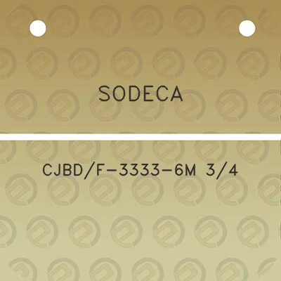 sodeca-cjbdf-3333-6m-34