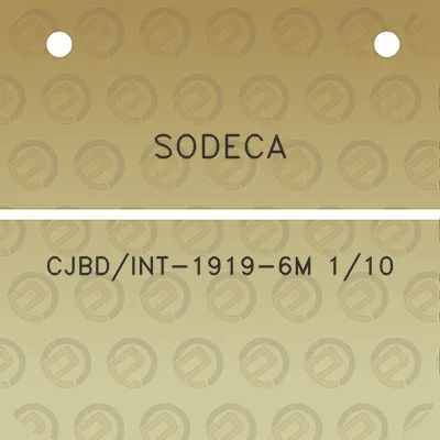 sodeca-cjbdint-1919-6m-110