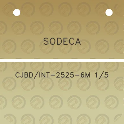 sodeca-cjbdint-2525-6m-15