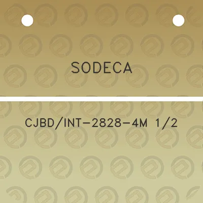 sodeca-cjbdint-2828-4m-12