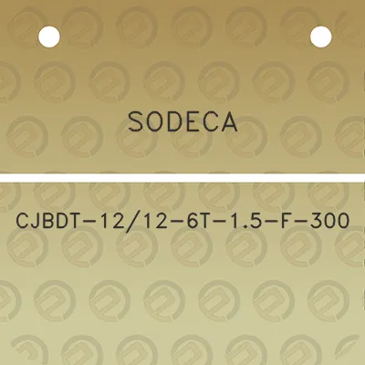 sodeca-cjbdt-1212-6t-15-f-300