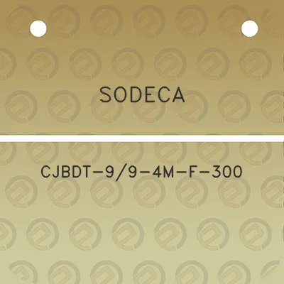 sodeca-cjbdt-99-4m-f-300