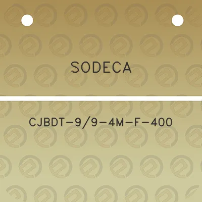 sodeca-cjbdt-99-4m-f-400