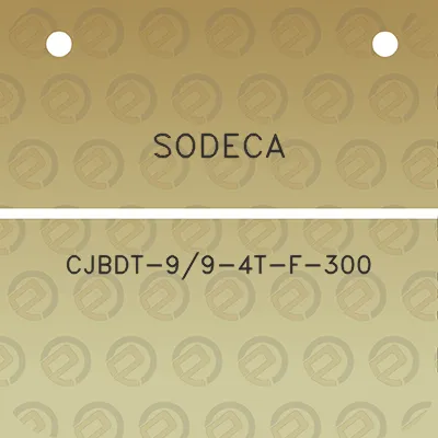 sodeca-cjbdt-99-4t-f-300