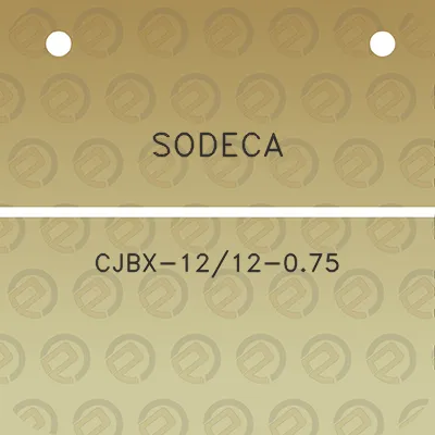 sodeca-cjbx-1212-075