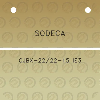 sodeca-cjbx-2222-15-ie3