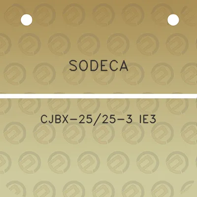 sodeca-cjbx-2525-3-ie3